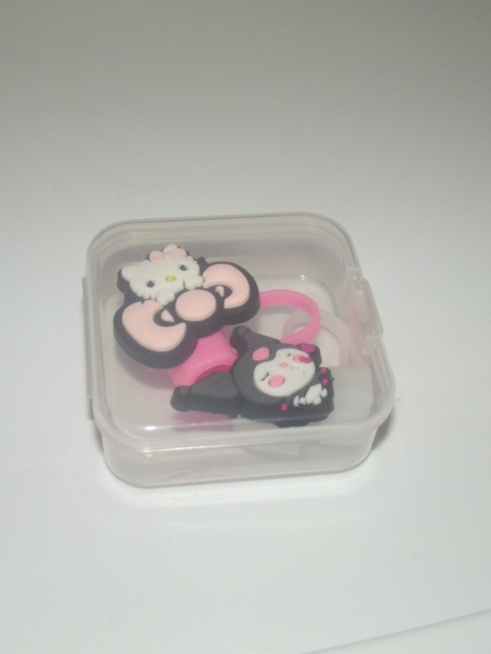 2 Pack Sanrio Hello Kitty and Friends Straw Toppers in Unopened Case